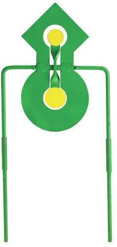 Champion .22 Double Reaction Metal Spinner Target Green Yellow Box - Western Gun Store