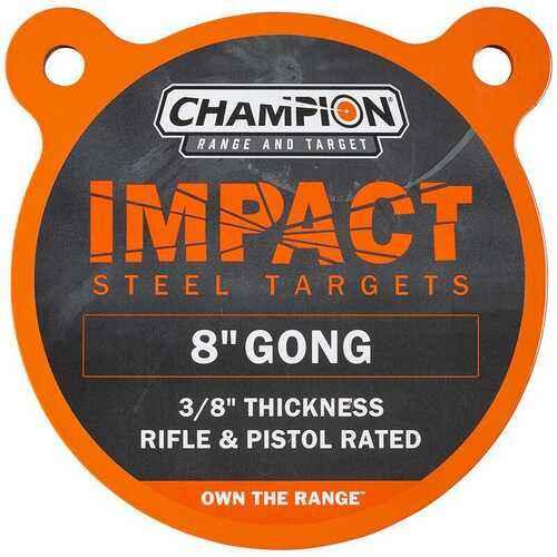 Champion Impact Steel Gong Target 8" Round