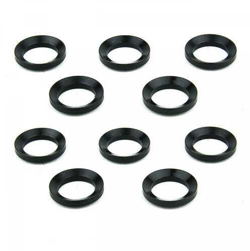 Tacfire AR-15/.223 Muzzle Brake Crush Black Washers - 10/ct - Western Gun Store