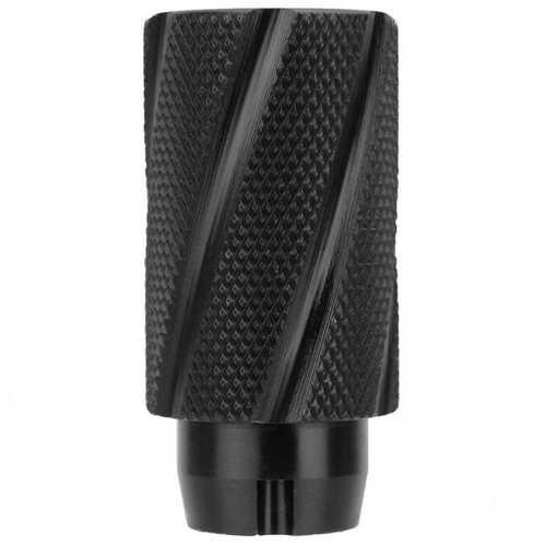 Tacfire Knurled Linear Compensator Flash & Concussion Forwarder 7.62x39 14x1 LH Black - Western Gun Store