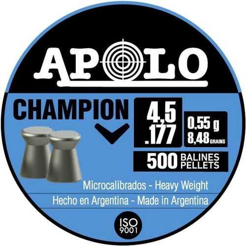 Hatsan Apolo Champion Air Rifle Pellets 177 Cal 8.48 Gr 500/ct - Western Gun Store