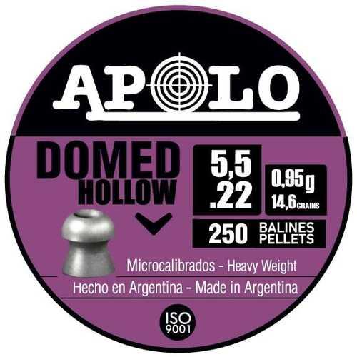 Hatsan Apolo Domed Hollow Air Rifle Pellets 22 Cal 14.6 Gr 250/ct - Western Gun Store