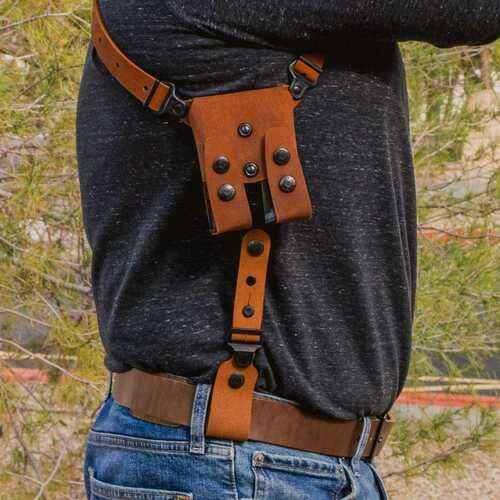Galco Classic Lite Holster Tie-Down Set Natural Ambi