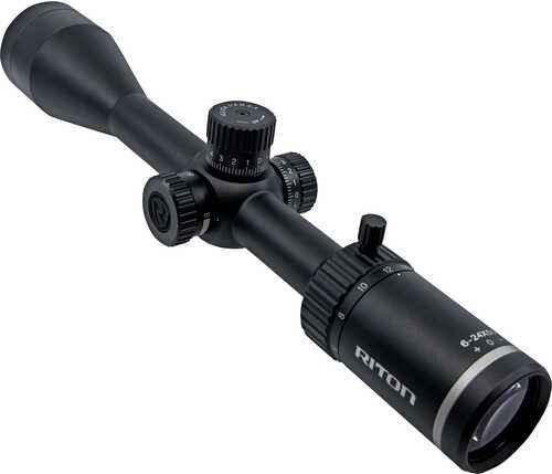 Riton X1 Conquer Rifle Scope 6-24x50 1" Sfp R3 FALSEn-illum - Black