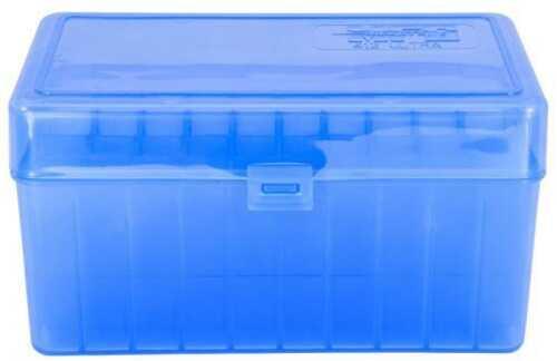Berrys Mfg 412 Blue Ammo Flip Top Box Holds 50 Rounds - .300 Ultra - Western Gun Store