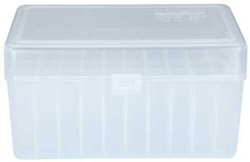 Berrys Mfg 412 Clear Ammo Flip Top Box Holds 50 Rounds - .300 Ultra - Western Gun Store