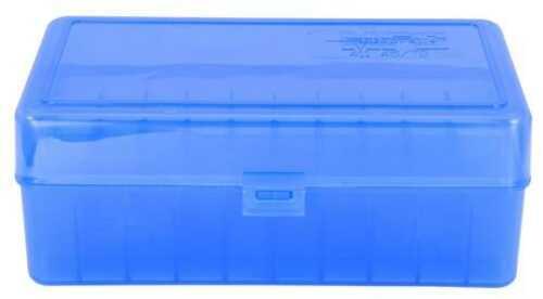 Berrys Mfg 411 Blue Ammo Flip Top Box Holds 50 Rounds - .45/70 Govt - Western Gun Store