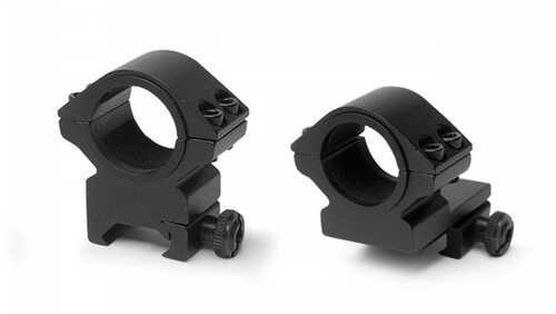 Konus 2-Piece Riflescope Rings 30mm & 1" (Insert-Style) - Matte Black - Western Gun Store