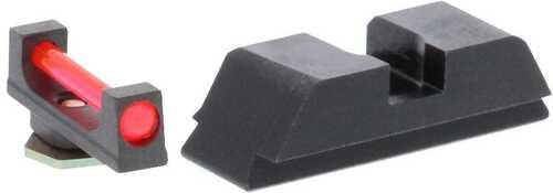 Ameriglo Red Fiber .115 Front Black Rear For Glock 42-43-43X-48 - Western Gun Store