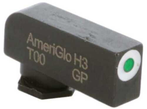 Ameriglo Green Tritium White OutlIne Stock Front .200In H .125In W Glock - Western Gun Store