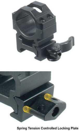 Leapers UTG 2-Piece Max Strength Grade Picatinny Rings - 22mm Width 1" Medium - Western Gun Store