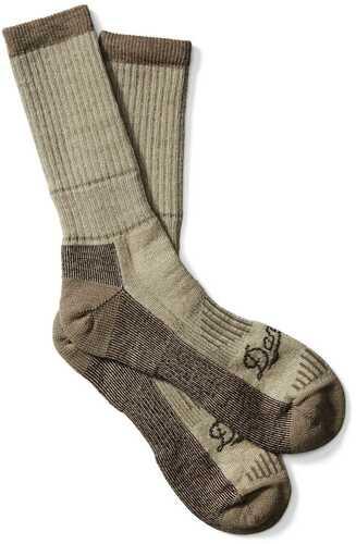 Danner MeriFALSE Midweight Hunting Socks Crew Brown L - Western Gun Store