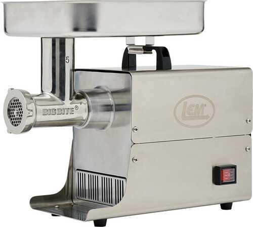 Lem Products #5 Big Bite Stainless Steel Electric Grinder - Western Gun Store