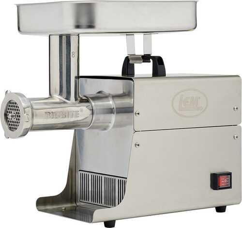 Lem Products #8 Big Bite Stainless Steel Electric Grinder - Western Gun Store