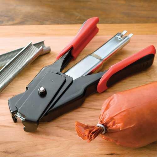 Lem Products SpRing Loaded Hog Ring Pliers With Rings 100/ct - Western Gun Store