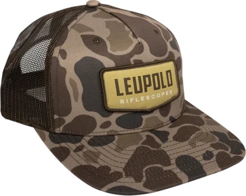 Leupold Riflescopes Duck Camo Trucker Cap - Brown