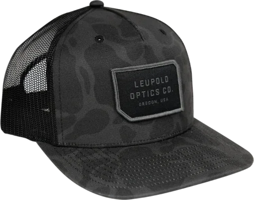 Leupold Riflescopes Loc Duck Camo Trucker Cap - Black