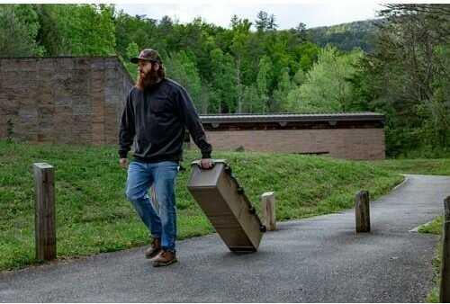 MTM The Mule Mobile Gear Crate Wheeled FDE - Western Gun Store