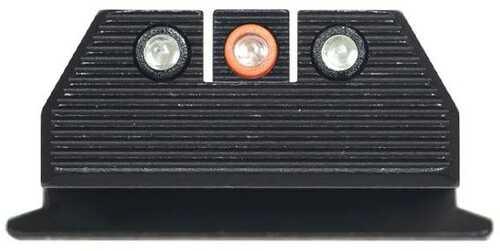 Night Fision Optics Ready Stealth Sight Set Orange Front Black Back For S&W M&P 9 Shield Plus - Western Gun Store