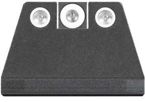 Night Fision Suppressor Height Sight Set White Front Back For Sauer - Western Gun Store