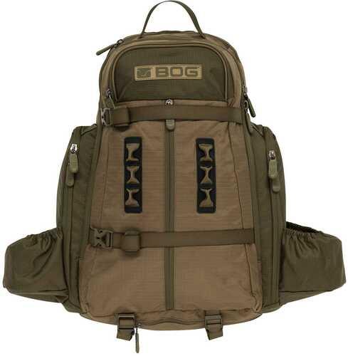Bog-Pod 1159182 Kinetic Hunting Day Pack Lightweight Made Of Tear Resistant Nylon With OD Green Finish, YKK Zipper, Rain - Western Gun Store