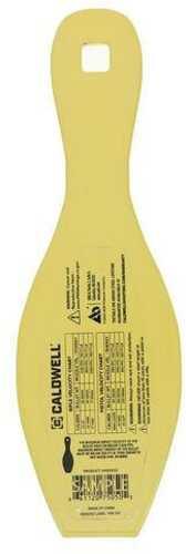 Caldwell AR500 1/4 Rimfire/Handgun Bowling Pin Target Yellow - Western Gun Store