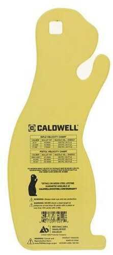 Caldwell AR500 1/4 Rimfire/Handgun Prairie Dog Target Yellow - Western Gun Store