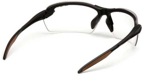 Pyramex Carhartt Spokane Shooting Glasses Black With Clear Lens - Western Gun Store