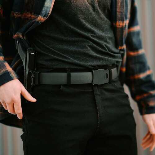 Shield Arms Apogee Belt Black With Black Buckle - Western Gun Store