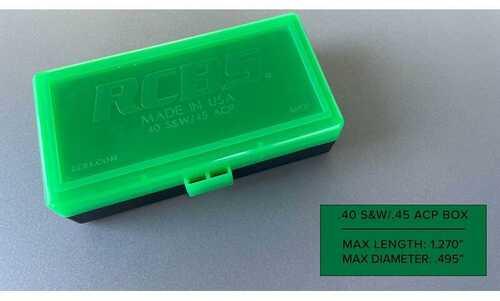 RCBS Impact Resistant Ammo Box .40 S&W/.45 ACP - Western Gun Store