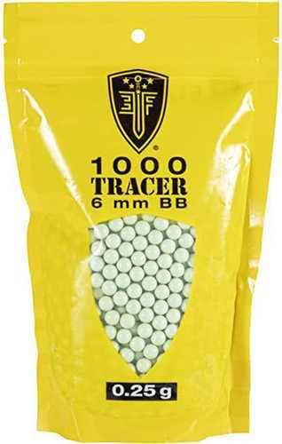 Umarex Elite Force Tracer 6mm Bbs .25g Light Green 1000/ct