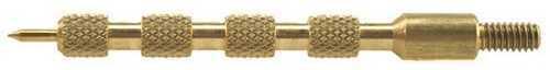 Dewey Rods Professional Brass Jag for FALSEn-Coated .27 cal-7mm - 8/32 male thread Also fits other manufact 27JM