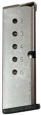 FALSErth American Arms Na Guardian Magazine .380 ACP 6-ROUNDS Stainless Steel