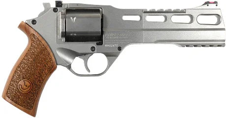 Chiappa Firearms Revolver RhiFALSE 60DS SAR Chrome CA CF340.249 California Compliant 357 Magnum Barrel 6"