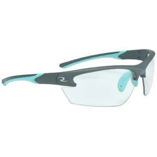 Radians Tactical Safety Eyewear Aqua/Charcoal Frames, Clear Lens - Western Gun Store