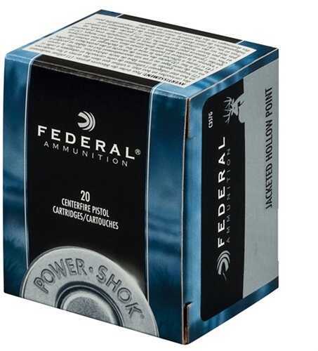 Federal 357 Magnum 20 Rounds Ammunition â€“ Reliable Expansion for Medium Game
