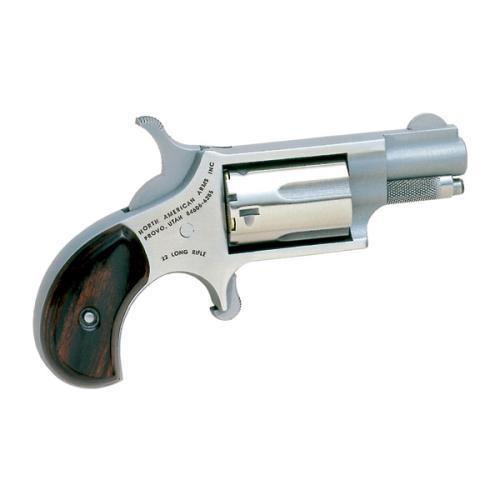 FALSErth American Arms Mini Revolver 1 1/8" Barrel CA Legal 22 Long Rifle 5 Shot Rosewood Bird's Head Grip