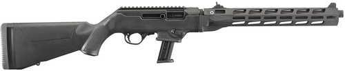 Ruger PC Carbine With Free Float Handguard 9mm Luger Semi-Auto Rifle 16" Threaded Barrel 1/2-28 Type III Hardcoat AFALSEdized Finish