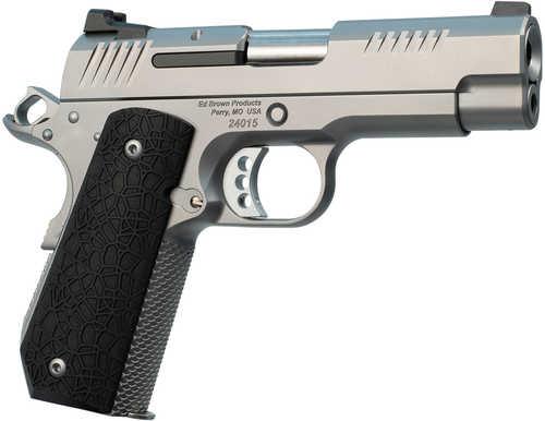 Ed Brown EVO KC9 Semi Automatic Pistol 9mm Luger 4" Barrel 9 Round Black G10 Grip Stainless Steel Frame /Slide