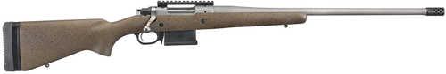 Ruger Hawkeye Long-Range Bolt Action RIfle 6.5 Creedmoor 22" Barrel 5 Round Speckled Black/Brown
