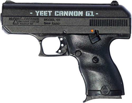 Hi-Point C9 YEET CanFALSEn G1 Special Edition Pistol 9mm Luger 3.5" Barrel 8 Round Black Polymer Grip/Frame