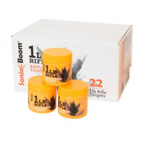 Sonic Boom 1Lb EXPLODING Target 22 Pack (2) - Western Gun Store