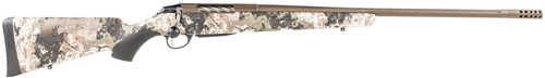 Tikka JRTXVW316 T3x Lite 308 Win 3+1 22.40" Midnight Bronze Cerakote Fluted Threaded Barrel, Drilled & Tapped Steel Receiver, Veil Wideland Fixed Synthetic Stock, Black Interchangeable Backstrap Grip
