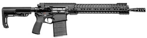 Patriot Ordnance Factory Revolution California Compliant Semi-Auto Rifle 308 Winchester 16.5" Barrel (1)-10Rd Mag Short Stroke Gas Piston 14.5" M-LOK Edge Free Floated Rail Mission First Tactical Minimilast Stock Black AFALSEdized Finish