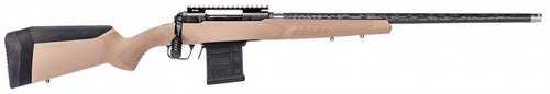 Savage Arms 110 Carbon Tactical Bolt Action Rifle 6.5 PRC 24" Proof Fiber Barrel (1)-8Rd Magpul AICS Magazine FALSE Sights Flat Dark Earth Accustock Synthetic Stock Matte Black Finish