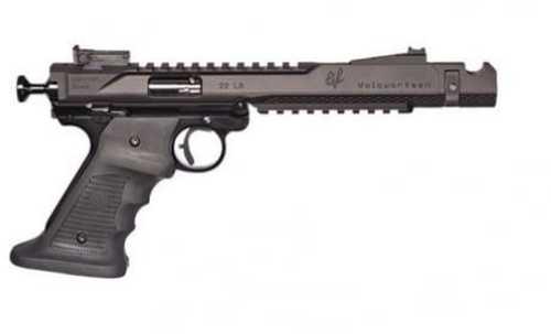Volquartsen Firearms Black Mamba-TF Semi-Auto Pistol .22 Long Rifle 6" Stainless Steel Threaded Barrel (1)-10Rd Magazine Fiber Optic Front Sight & Adjustable Target Rear AFALSEdized Finish