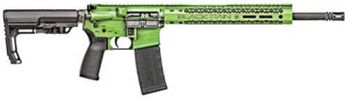 Black Rain Ordnance Spec+ Semi-Auto Rifle .223 Remington 16" Chrome Moly Barrel (1)-30Rd Magazine MFT Minimalist Stock Polymer Grips Green AFALSEdized Finish