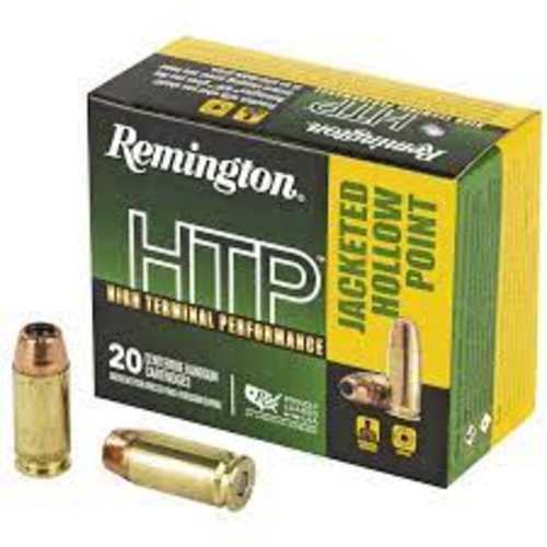 Remington High Terminal Performance 40 S&W â€“ 180 Grain Jacketed Hollow Point