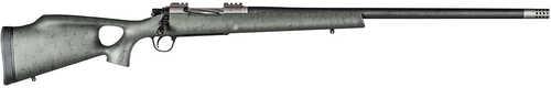Christensen Arms Summit TI Full Size Bolt Action Rifle .28 FALSEsler 26" 416 Stainless Steel Carbon Fiber Wrapped Barrel 3Rd Capacity Integrated Base Green With Black Webbing Fixed Thumbhole Stock Natural Titanium Finish