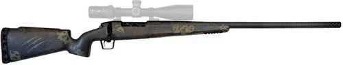 Fierce Firearms Carbon Rival LR Bolt Action Rifle .300 Winchester Magnum 24" C3 Fiber Barrel 3Rd Capacity Zeiss V4 6-24x50mm Scope Included Midnight Bronze Digital Camouflage Stock Cerakote Finish